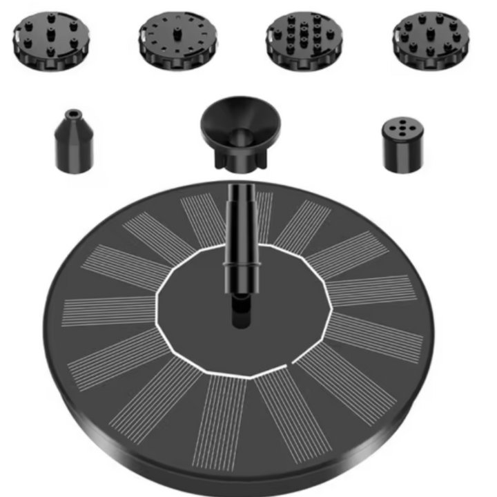Solar garden fountain nz with attachment
