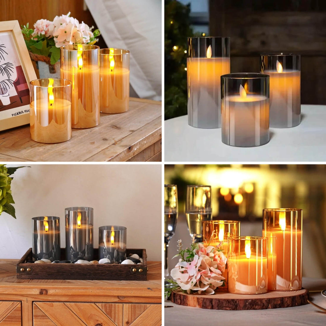AuraFlicker™ | Flameless Mood Candle