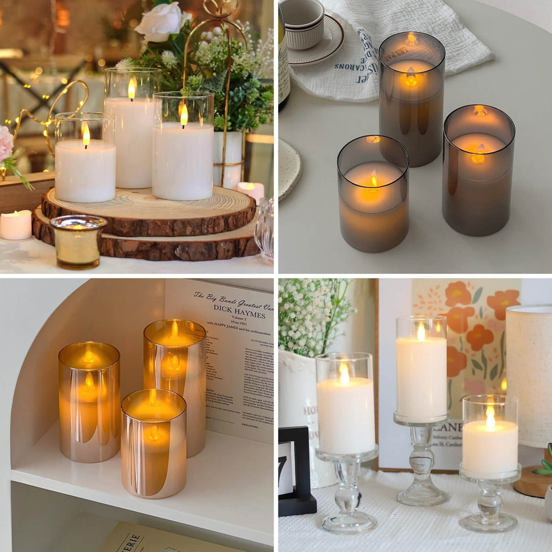 AuraFlicker™ | Flameless Mood Candle