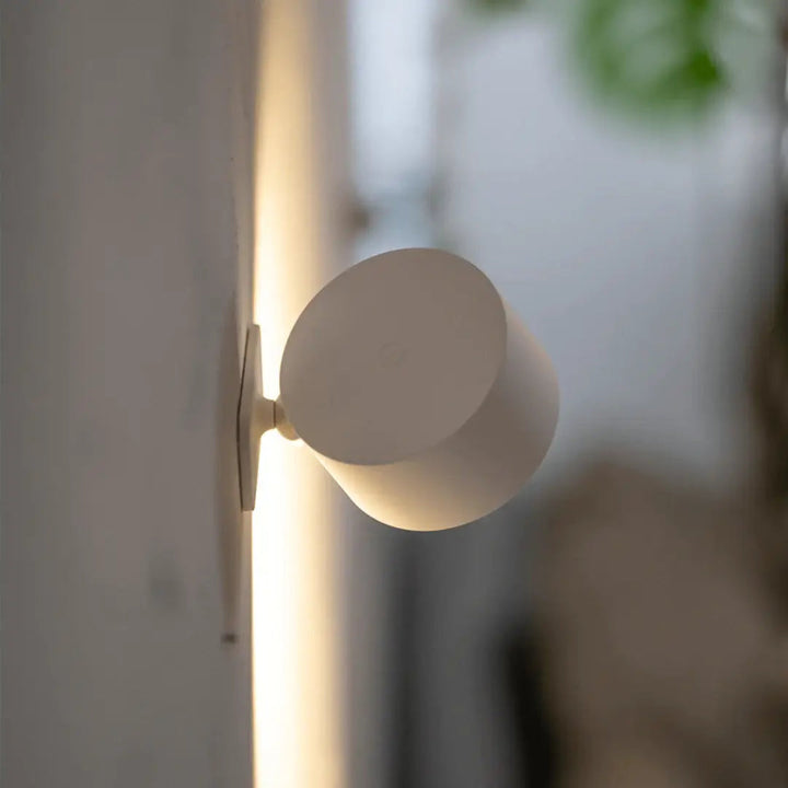 Cordless hallway wall light for dark corners and stairs