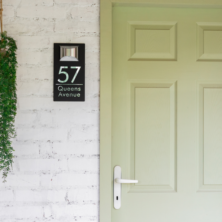 WhareLite™ | Personalized Address Plaque