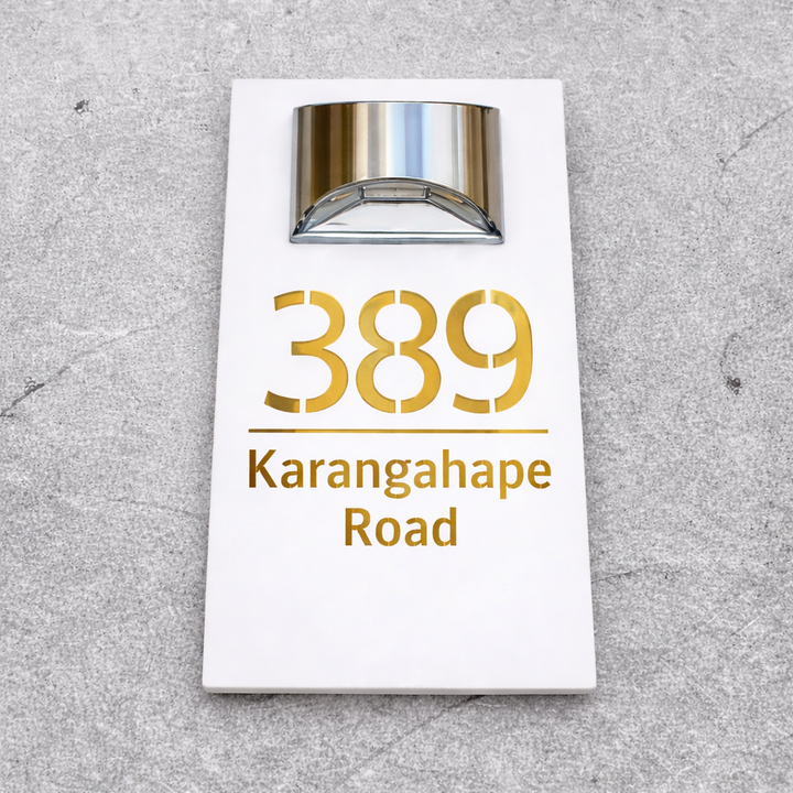 Address sign with &